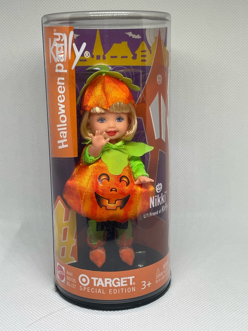 Nikki Li'l Sister of Barbie Halloween Party Pumpkin Costume Halloween NWT NIB